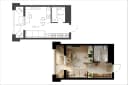 Планировка 25,7 м²